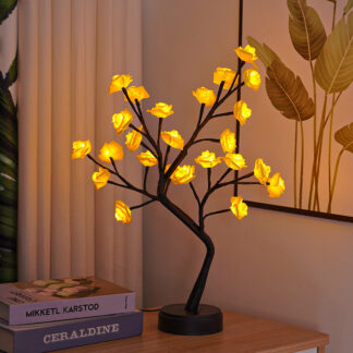 Table Lamp Flower Tree Rose Lamps Valentine